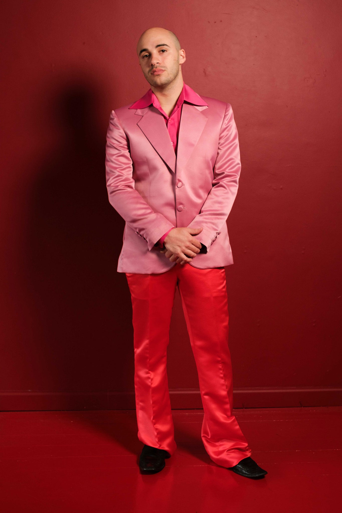José's Big Band Suit - Pink/Red