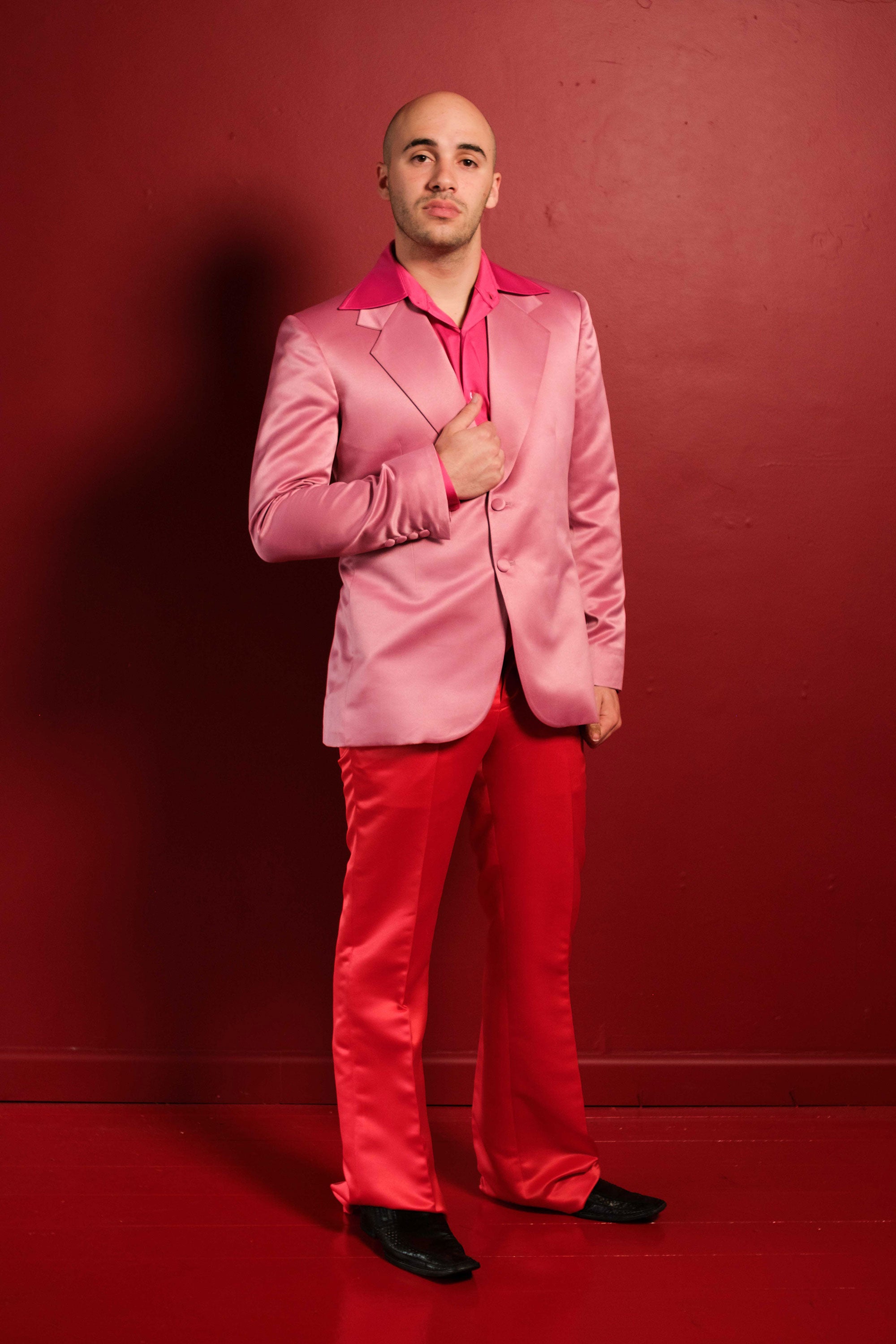José's Big Band Suit - Pink/Red