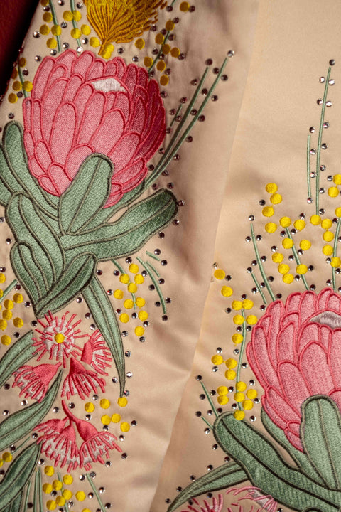 White Waratah Suit