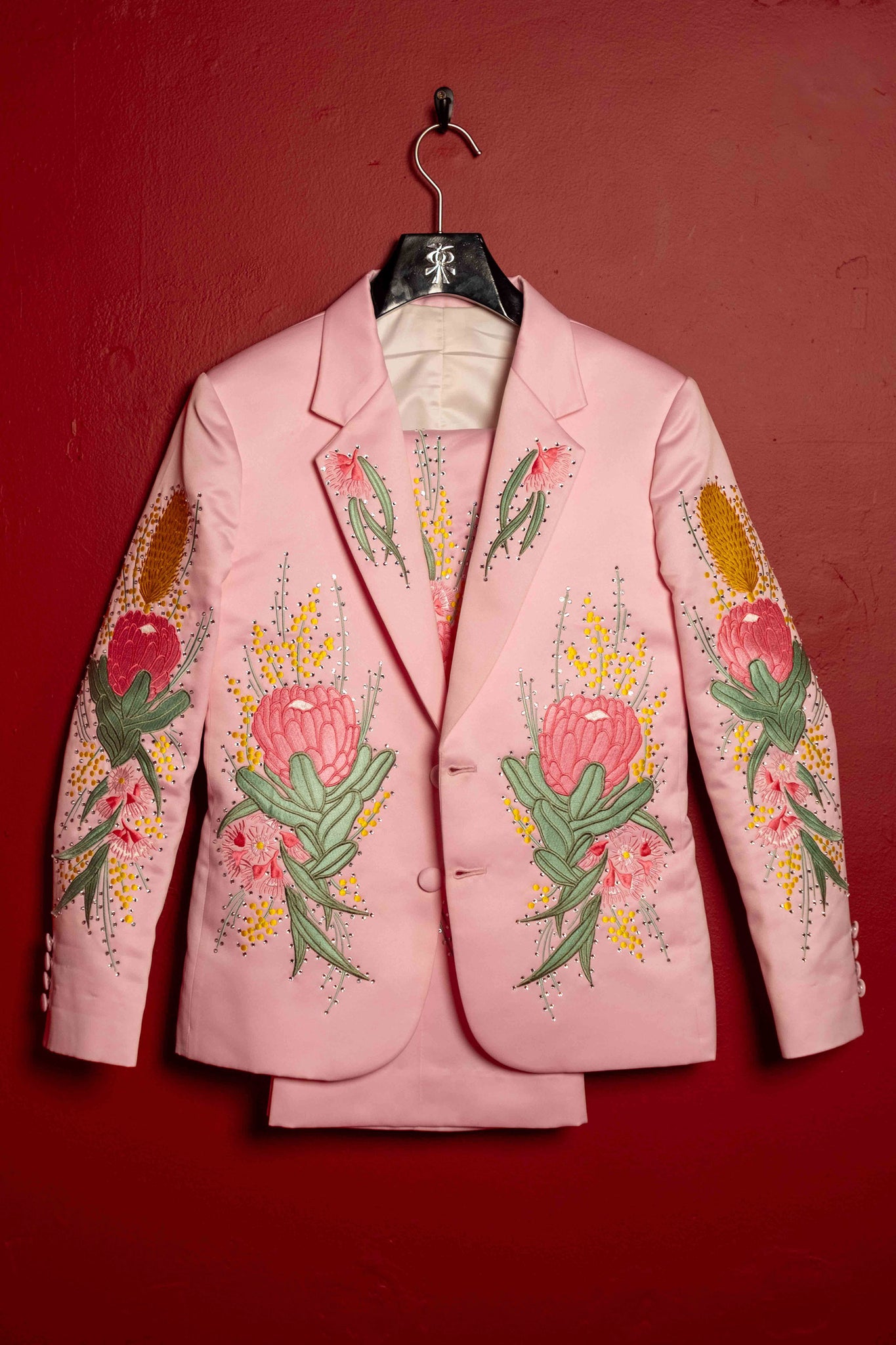Pink Waratah Suit