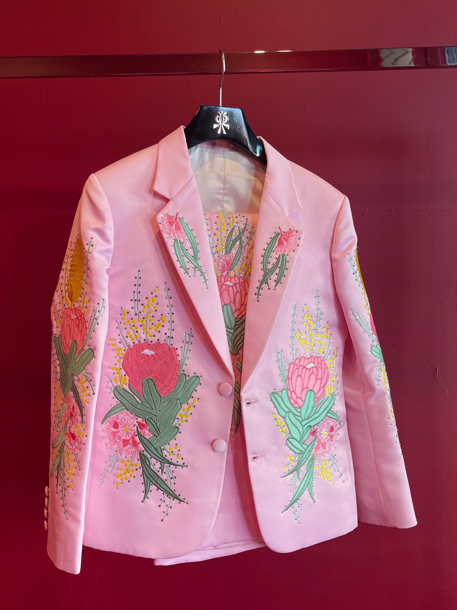 Pink Waratah Suit