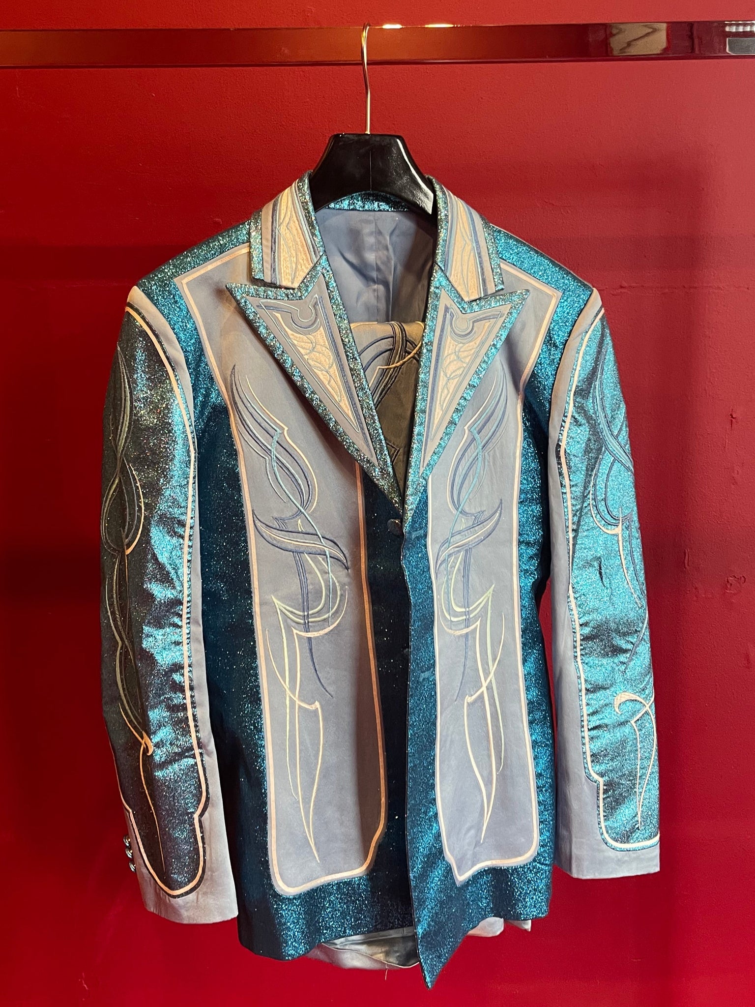 Blue Sparkle Suit