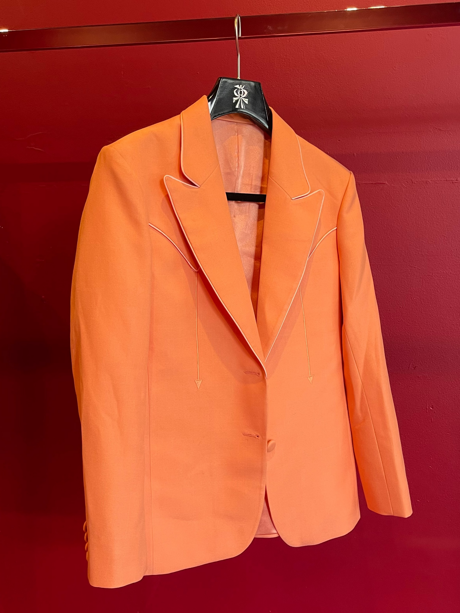 Electric Peach Suit