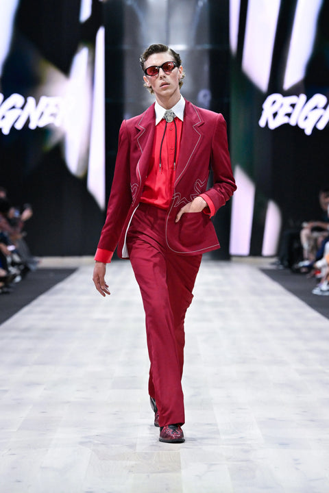 Red Wicker Suit - RTG