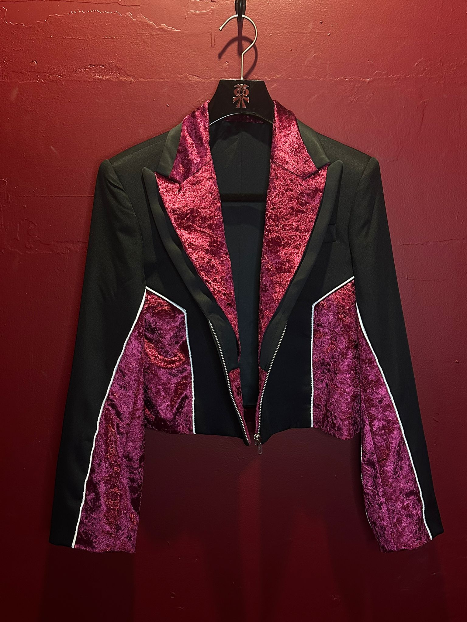 Velvet Power Suit