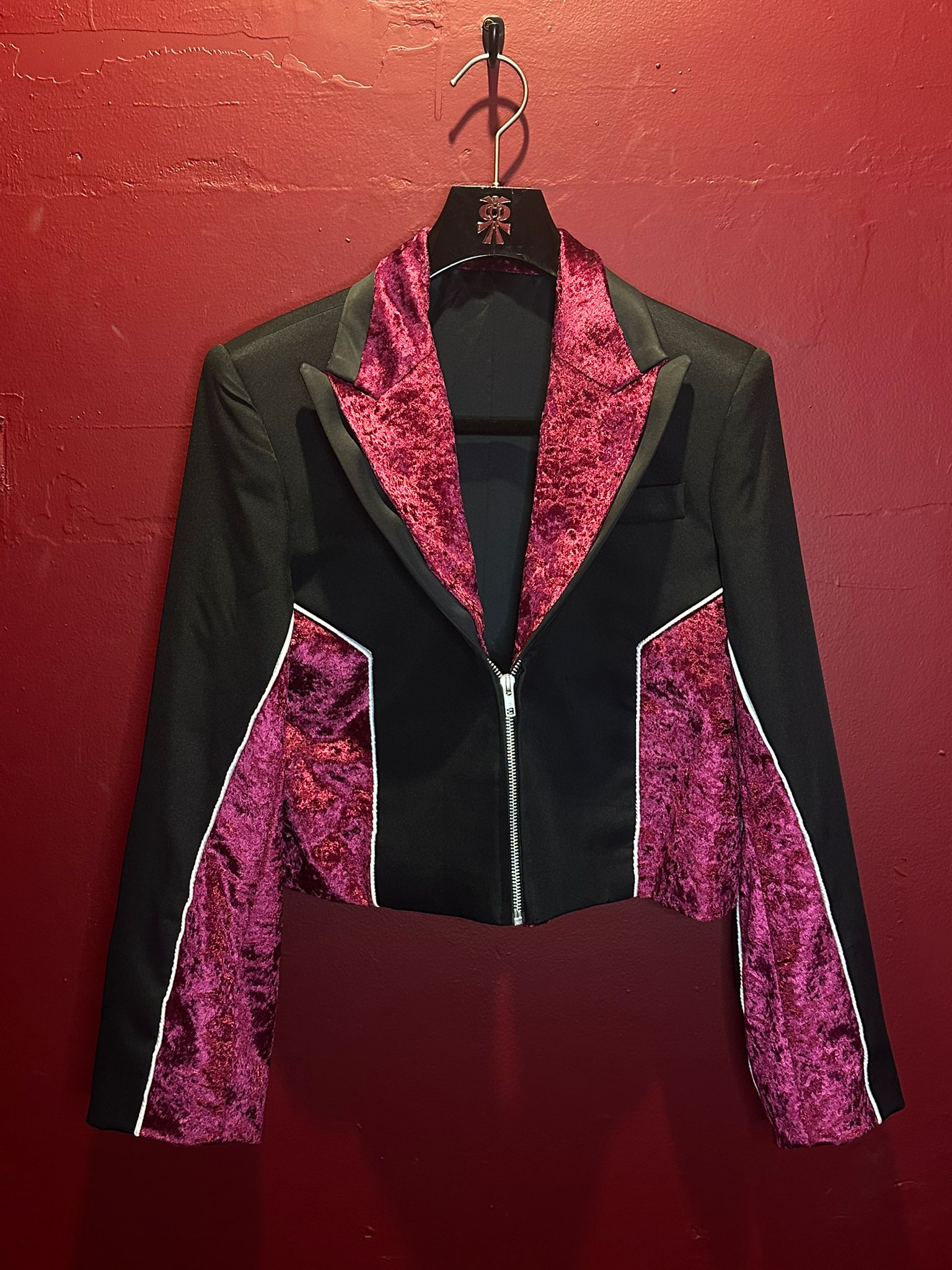 Velvet Power Suit