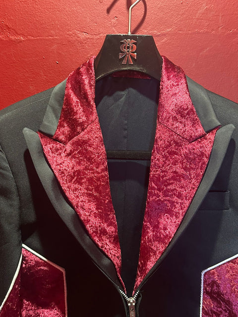 Velvet Power Suit