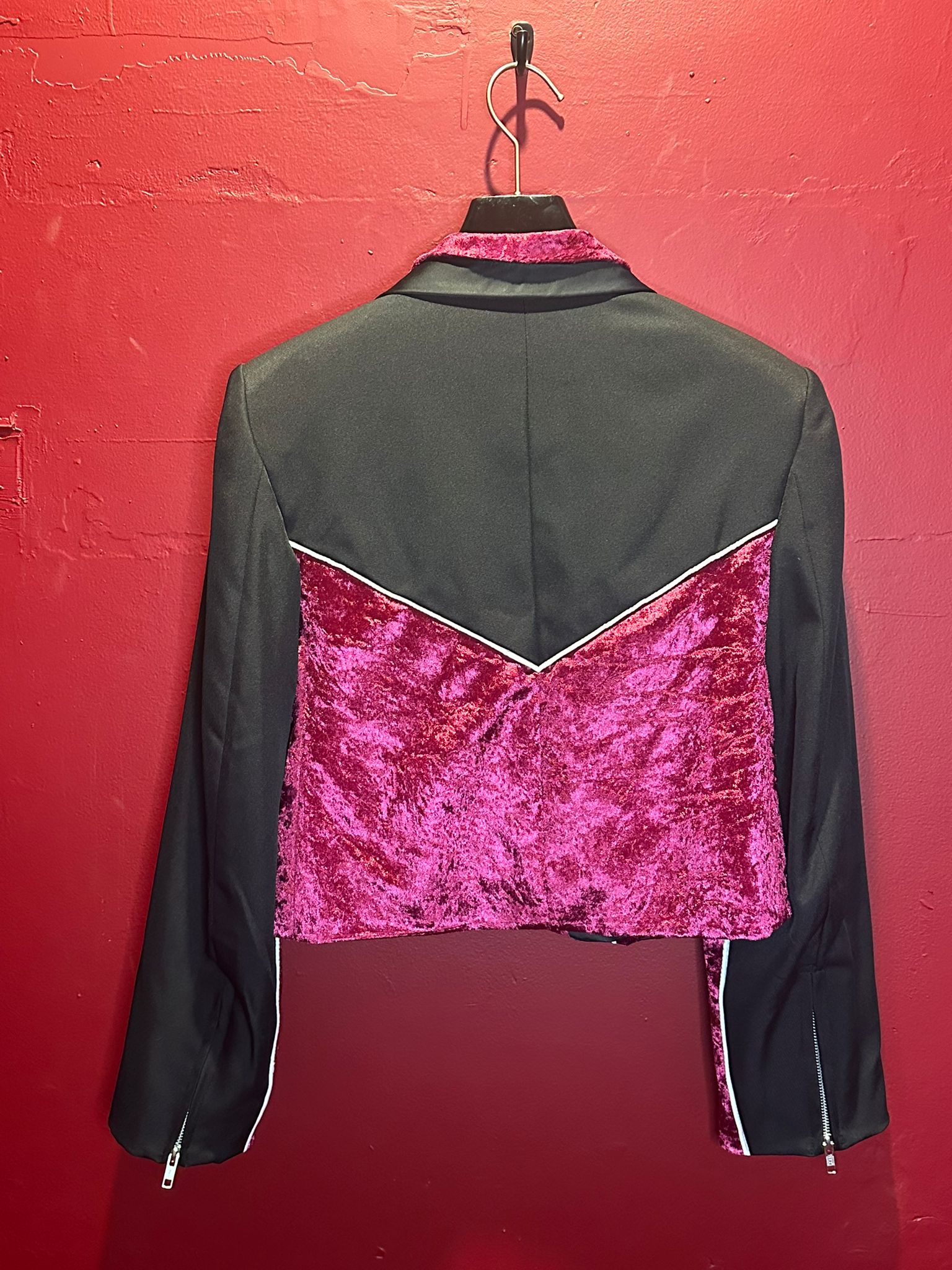 Velvet Power Suit