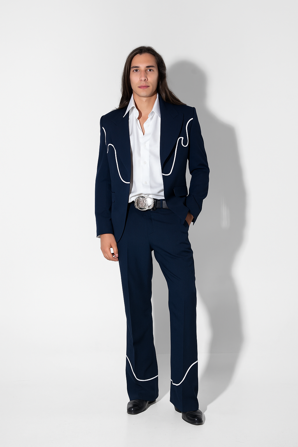 Green Room Suit - Navy RTG